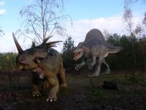 Dinosaurier Modelle Tiere aus der Eiszeit Dinosaurier Parks in Polen 16