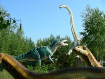 Dinosaurier Modelle Tiere aus der Eiszeit Dinosaurier Parks in Polen 18