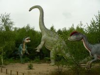 Dinosaurier Modelle Tiere aus der Eiszeit Dinosaurier Parks in Polen 19